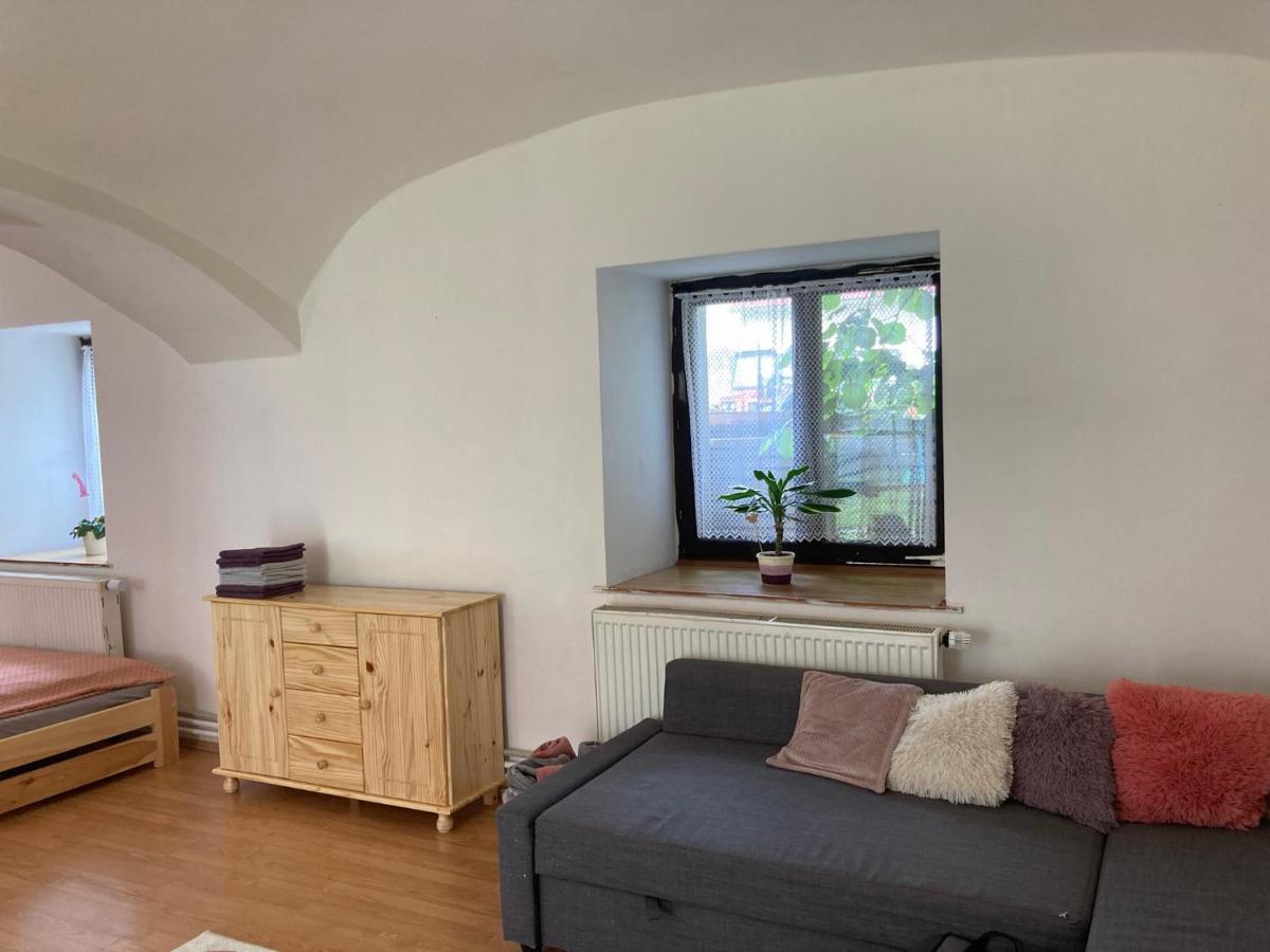 Prijemny Apartman Se Zahradou Ostresany Kültér fotó