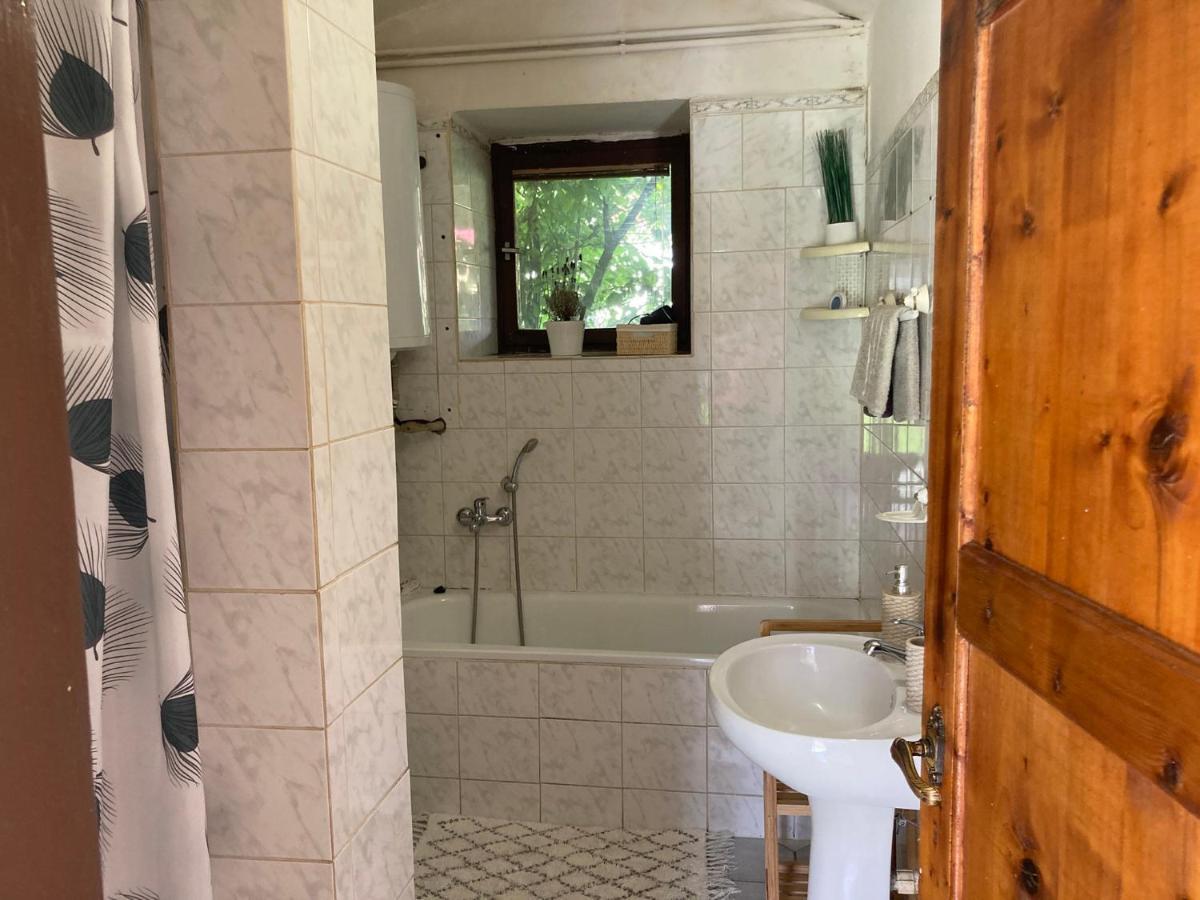 Prijemny Apartman Se Zahradou Ostresany Kültér fotó